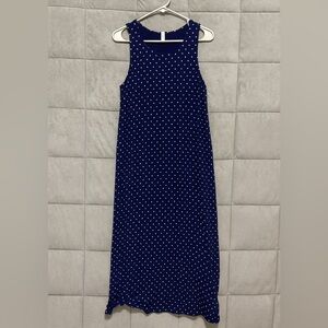Old Navy Polka Dot Sleeveless Dress size medium tall